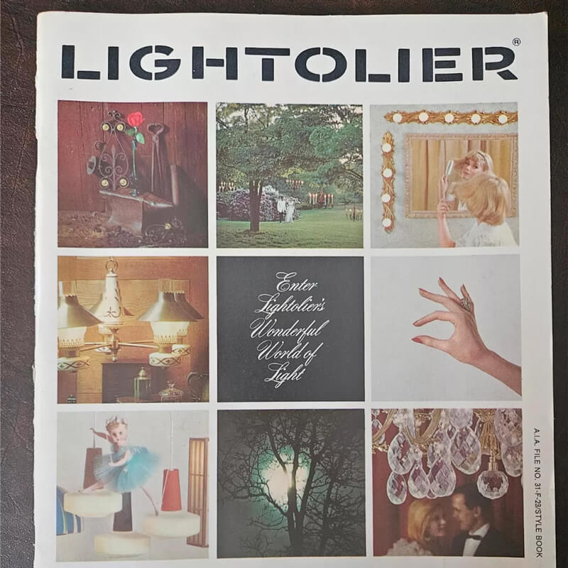 Vintage Lightolier catalog