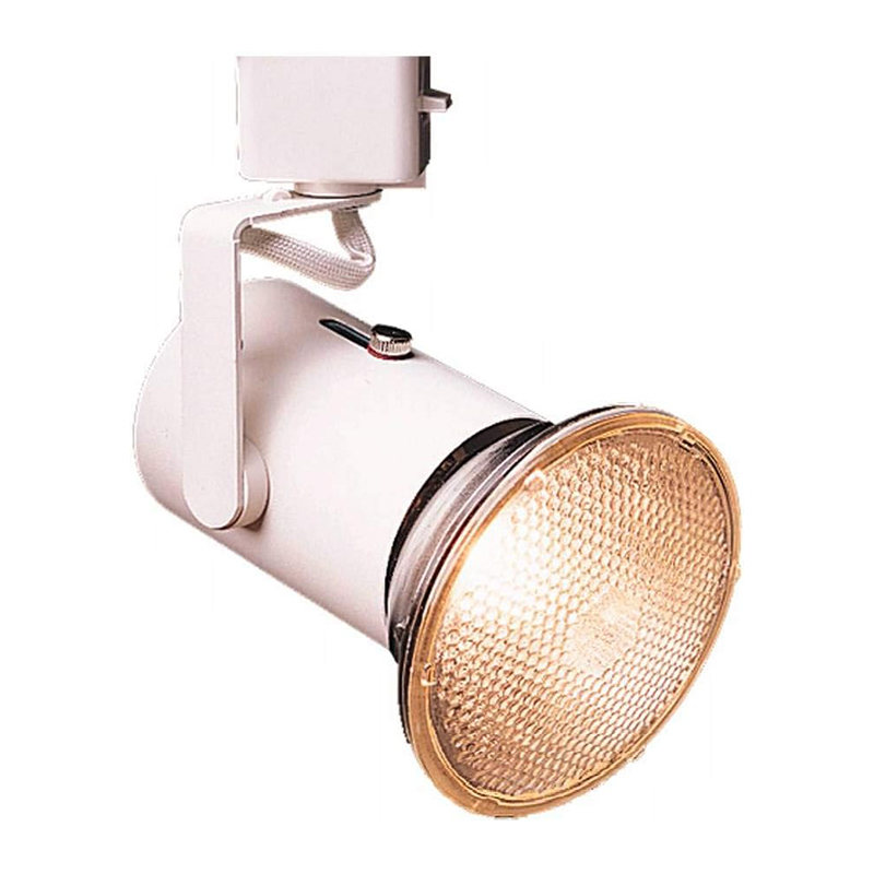 Lightolier White Mini Universal Track Bullet